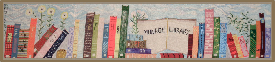 Monroe Community Library Needlepoint by